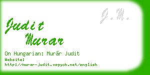 judit murar business card